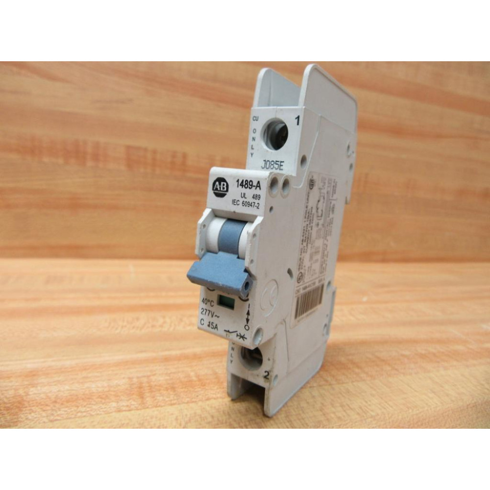 Allen Bradley 1489-A1C150 15A Industrial Circuit Breaker 1489A1C150 - Used Allen Bradley 1489-A1C150 15A Industrial Circuit Breaker 1489A1C150 - Used