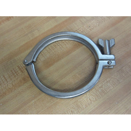 VNE S160115-6 4" SS Pipe Clamp S1601156 - New No Box