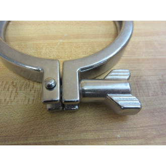 VNE S160115-6 4" SS Pipe Clamp S1601156 - New No Box