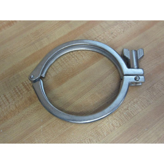 VNE S170701-6 4" SS Pipe Clamp S1707016 - New No Box