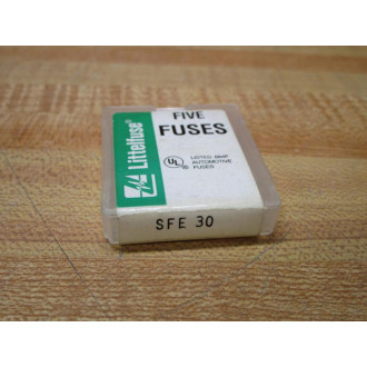 Littelfuse SFE-30 Fuse Cross Ref 2FCK4 Metal Strip Element (Pack of 10)