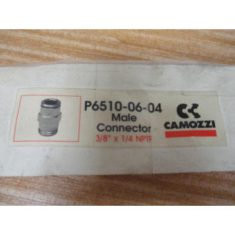Camozzi P6510-06-04 Male Connector P65100604 (Pack of 12) - New No Box