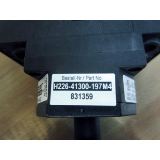 Salzer H226-41300-A02 Disconnect Switch H22641300A02 H226-41300-197M4 - New No Box