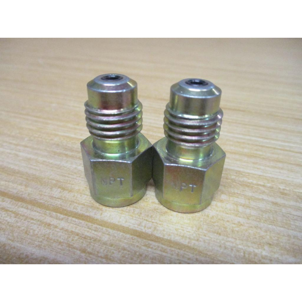 Schroeder S1620GANPT14 Test Point Gauge to Hose Adapter (Pack of 2) - New No Box