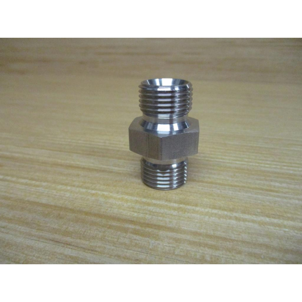 Adaptall SS9000-08-08 BSPP Hex Nipple SS90000808 (Pack of 2) - New No Box