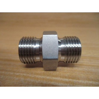 Adaptall SS9000-08-08 BSPP Hex Nipple SS90000808 (Pack of 2) - New No Box