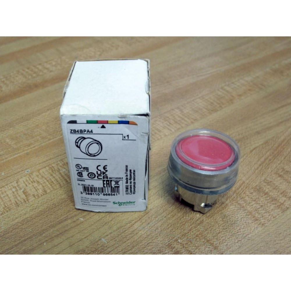 Schneider Telemecanique ZB4BPA4 Red Button Schneider Telemecanique ZB4BPA4 Red Button