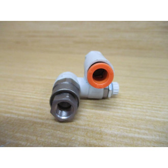 SMC ASP430F-N02-09S Flow Control W Pilot Check Valve - New No Box