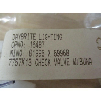 Generic 7757K13 Check Valve (Pack of 14) - New No Box