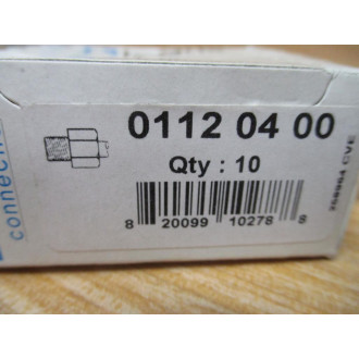 Legris 0112 04 00 Sleeve Nut 01120400 (Pack of 10)