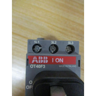 ABB OT40F3 Disconnect Switch - New No Box