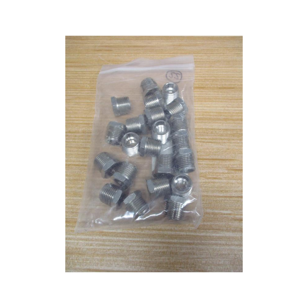Camozzi 2530-08-04 Reducer Bushing 25300804 (Pack of 22)