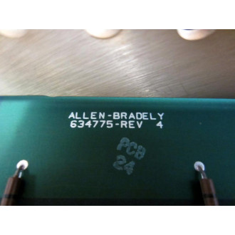 Allen Bradley 634775 6-Slot Backplane 634775-01 Rev.4 WRack - Used