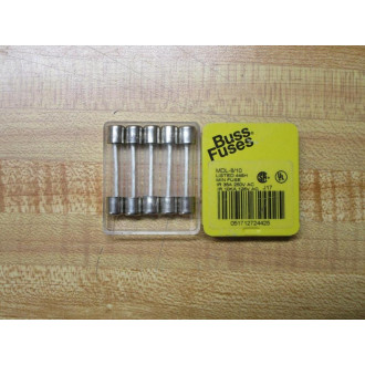 Buss MDL-810 Bussmann Fuse Cross Ref 6F028 MDL-810-R Wirewound Element (Pack of 5)