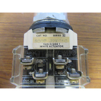 Allen Bradley 800T-J2KC1C Selector Switch - Used