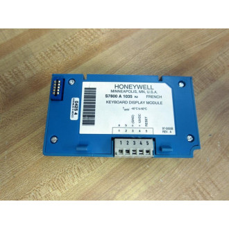 Honeywell S7800 A 1035 Keyboard Display Module S7800A1035 - Used