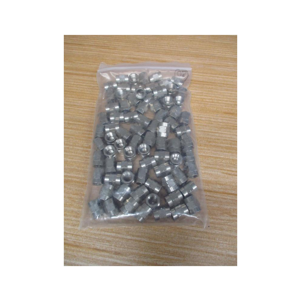 Camozzi 2543-02-02 Hex Coupling 25430202 (Pack of 80) - New No Box