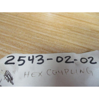 Camozzi 2543-02-02 Hex Coupling 25430202 (Pack of 80) - New No Box