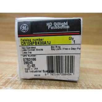 General Electric CR104PBK00A1J GE Push Button