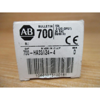Allen Bradley 700-HA33A24-4 Relay 700HA33A244 Ser. D