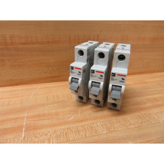 Cutler Hammer WMS1C01 Eaton Circuit Breaker 1 Amp (Pack of 3) - Used