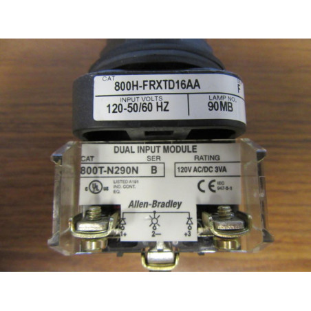 Allen Bradley 800H-FRXTD16AA Push Pull Switch - New No Box