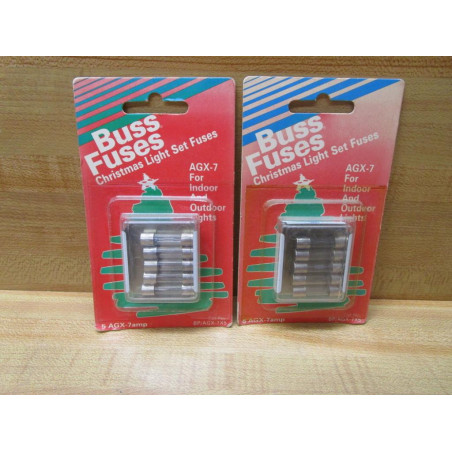 Buss AGX-7 Bussmann Fuse AGX7 (Pack of 10)