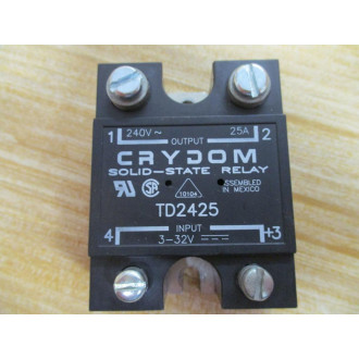 Crydom TD2425 Solid State Relay - Used