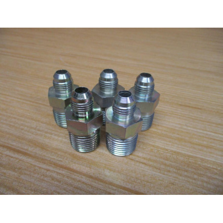 Aeroquip 2021-8-6A Hydraulic Fitting 202186S (Pack of 5) - New No Box