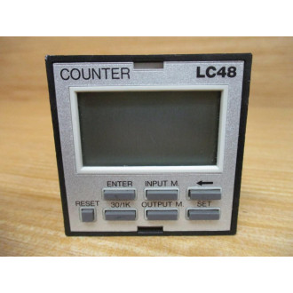 Matsushita LC48P-6B-24-240V Electronic Counter LC48P6B24240V W Mount - New No Box