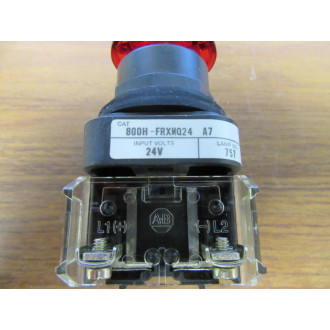 Allen Bradley 800H-FRXMQ24RA7 Push Pull Switch - New No Box