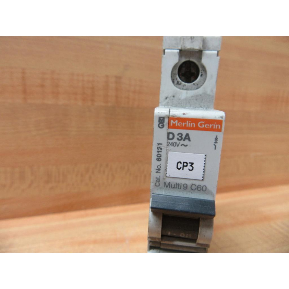 Merlin Gerin 60121 Schneider 3A Breaker Square D MG60121 - Used