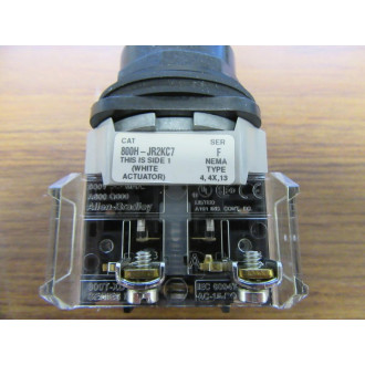 Allen Bradley 800H-JR2KC7 Selector Switch 800HJR2KC7 - New No Box