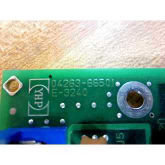 YHP 04263-66501 Circuit Board 0426366501 - Used