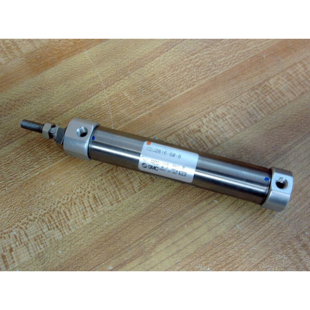 SMC CDJ2B16-60-B Cylinder CDJ2B1660B - New No Box SMC CDJ2B16-60-B Cylinder CDJ2B1660B - New No Box