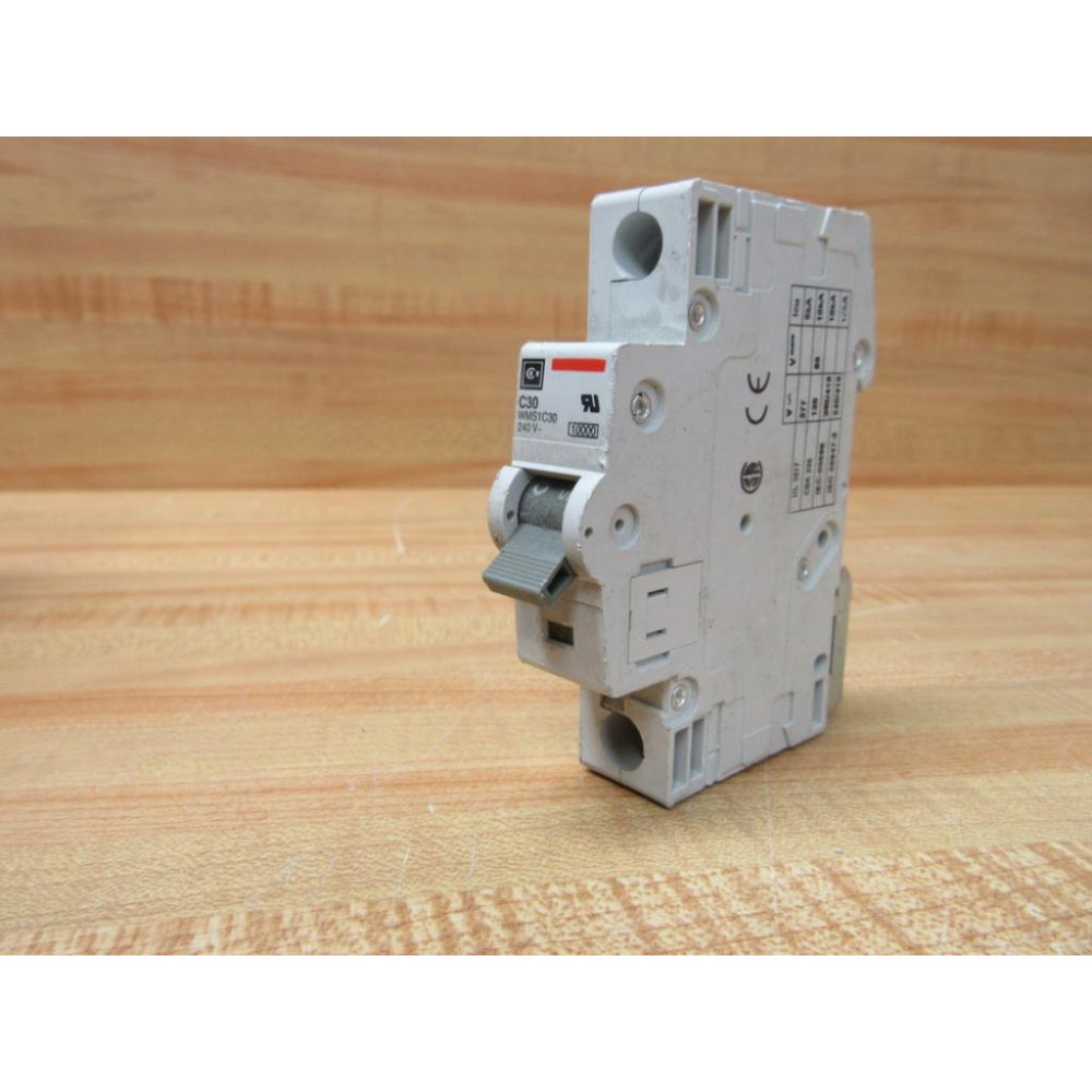 Cutler Hammer WMS1C30 Eaton 30Amp Circuit Breaker - Used