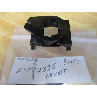 Baco 233E Mounting Clip Black - New No Box