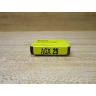 Buss AGX-25 Bussmann Fuse Cross Ref 1DJ57 Metal Strip Element (Pack of 10)