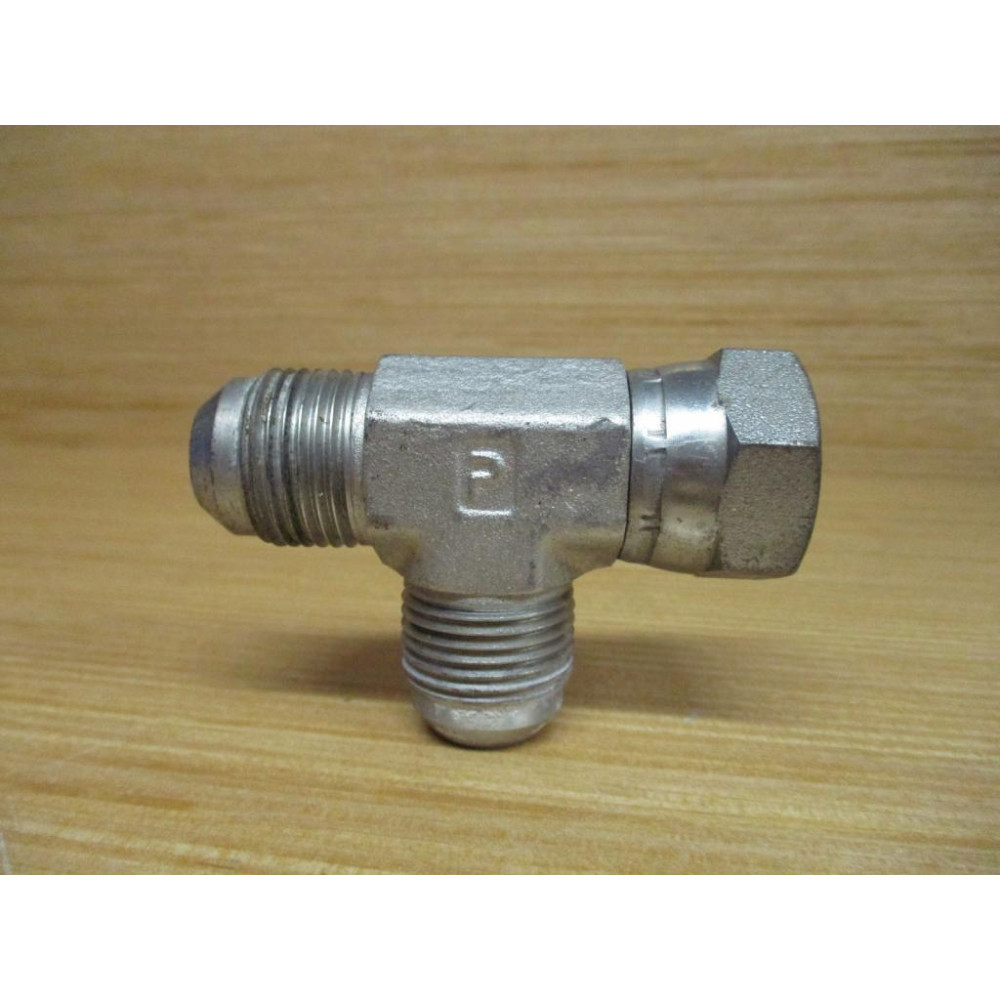 Parker 12-R6X-S 37° Flare,Swivel Run Tee 12R6XS - Used Parker 12-R6X-S 37° Flare,Swivel Run Tee 12R6XS - Used