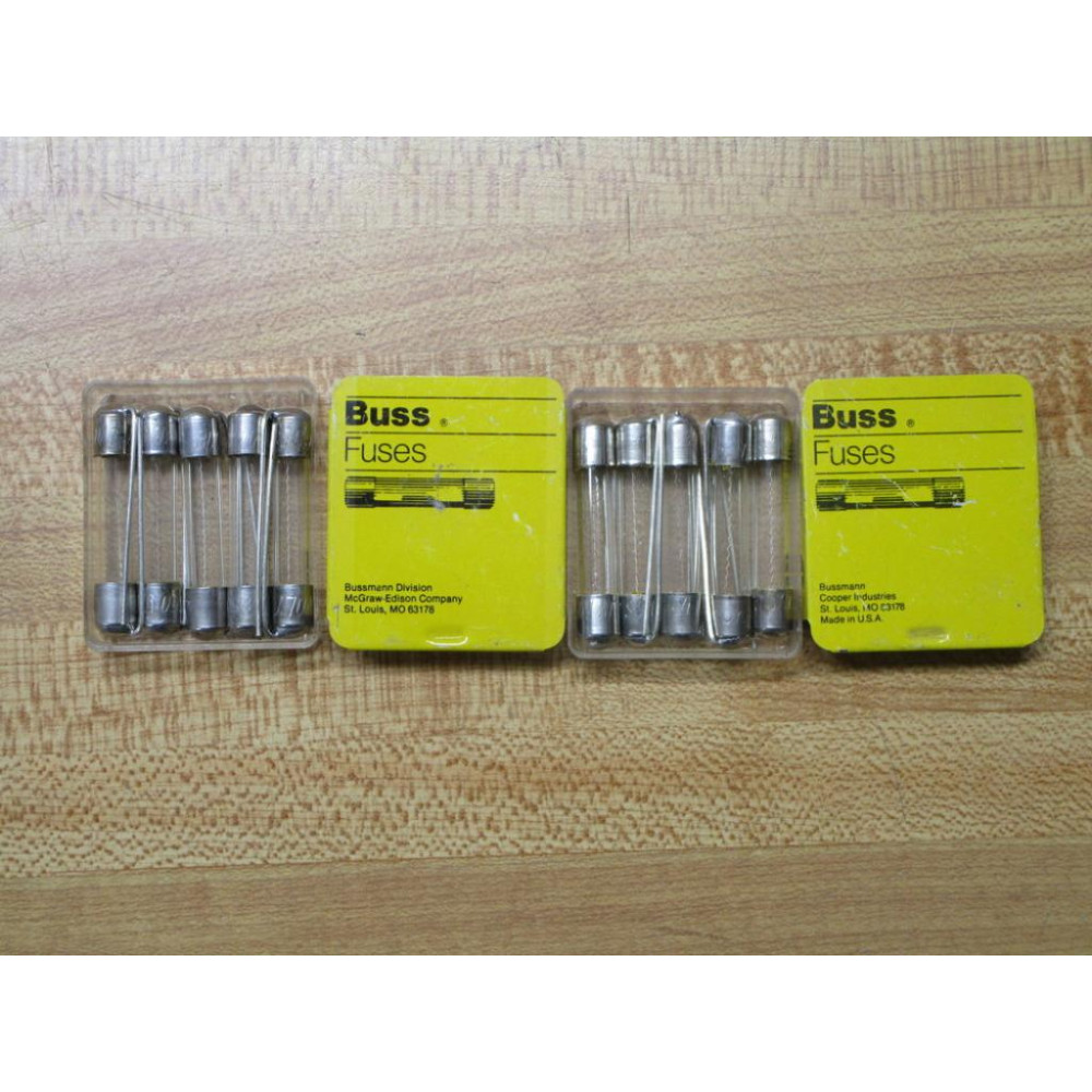 Buss GJV-1-12 Bussmann Fuse Cross Ref 4XH41 Jagged Wire (Pack of 10)