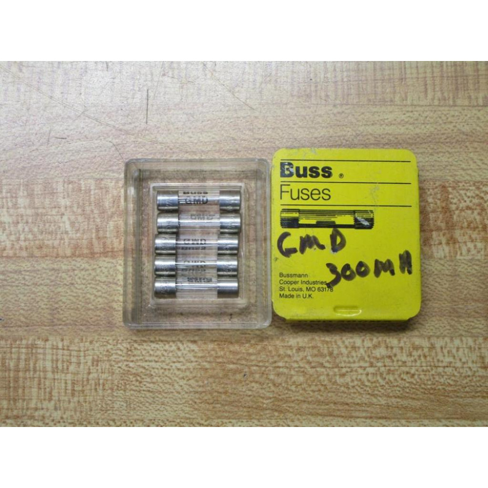 Buss GMD-300MA Bussmann Fuse Cross Ref 1CK25 (Pack of 5)