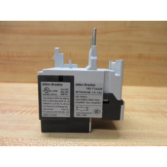 Allen Bradley 193-T1AA25 Thermal Overload Relay 193T1AA25