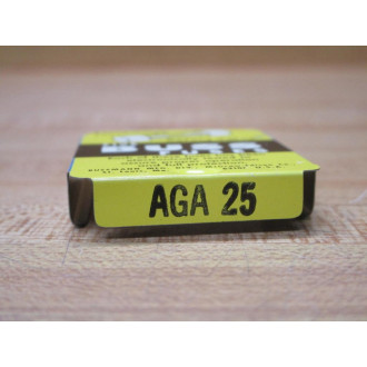 Buss AGA-25 Bussmann Fuse Cross Ref 4XH52 (Pack of 10)