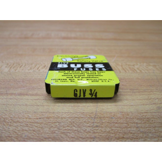 Buss GJV-34 Bussmann Fuse GJV34 Jagged Wire Element (Pack of 10)
