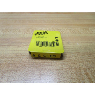 Buss AGC-15 Bussmann Fuse Cross Ref 1BZ07 Fine Wire Element (Pack of 10)