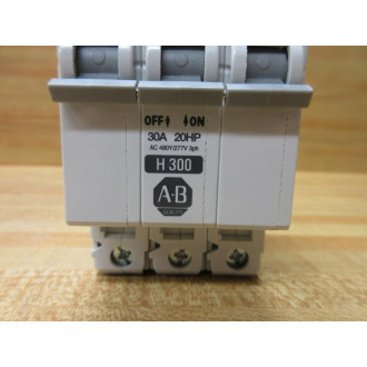 Allen Bradley 1492-CB3-H300 Circuit Breaker 30A 3P 1492CB3H300