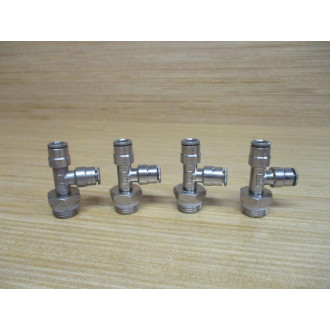 Camozzi P6440-04-06 Male Swivel Run Tee P6440406 (Pack of 4)