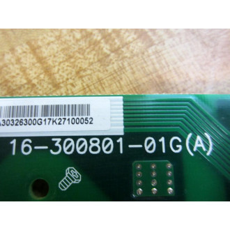 16-300801-01G Power Supply Board 1630080101G - Used