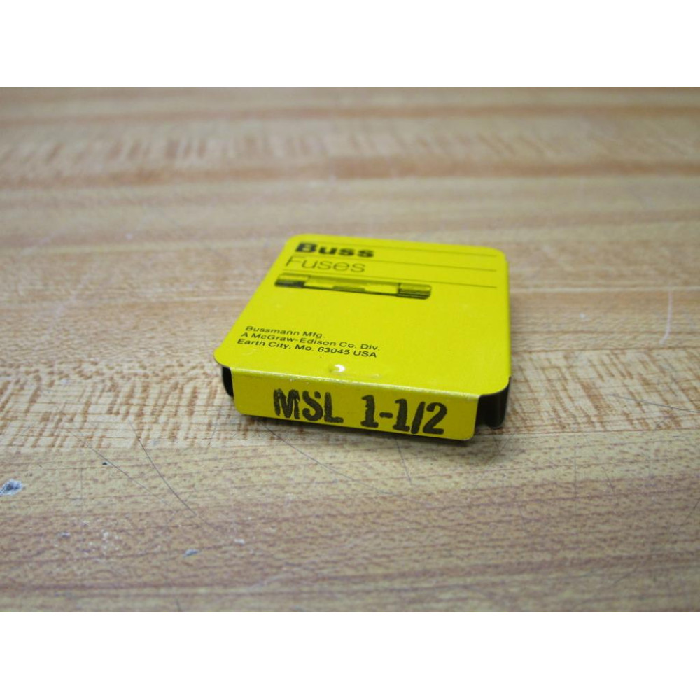 Buss MSL-1-12 Bussmann Fuse MSL112 Wirewound Element (Pack of 10)