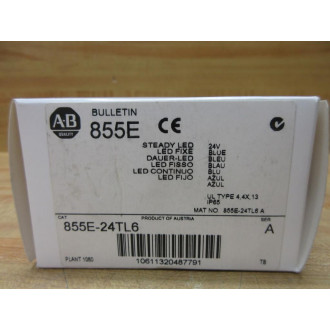 Allen Bradley 855E-24TL6 Light Module 855E24TL6